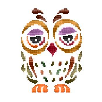 Art Deco Owl 1